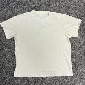 Richie Le Collection Daily Tee Cream/White, Size XL (Read description!)